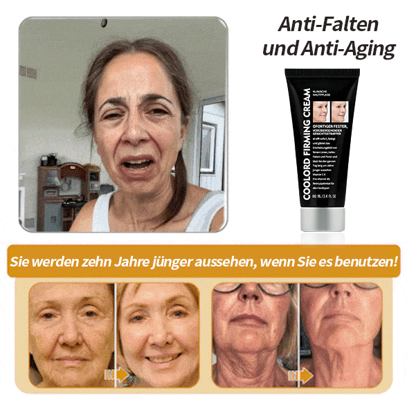 Faltenfrei in Minuten: Coolord® 🔥Hautstraffungs-Wunder für reife Haut