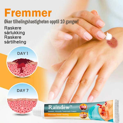 Raindew™🔥Diabetisk sårbehandlingskrem - Kjøp 1 få 1 - 🚨{Begrenset lager}🚨